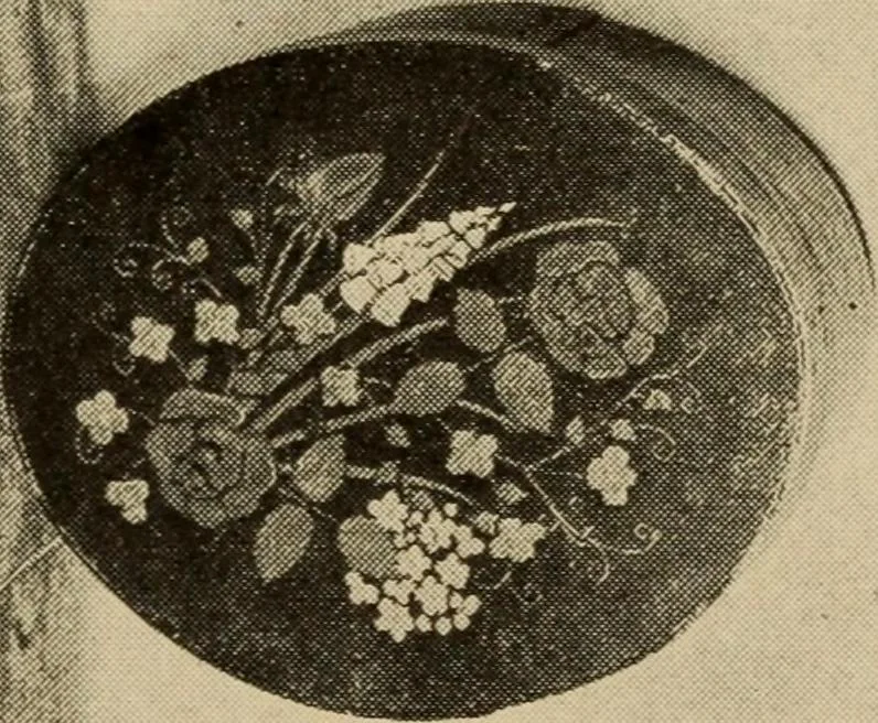 An illustration from Home crafts of today and yesterday, 1917, leaf 182