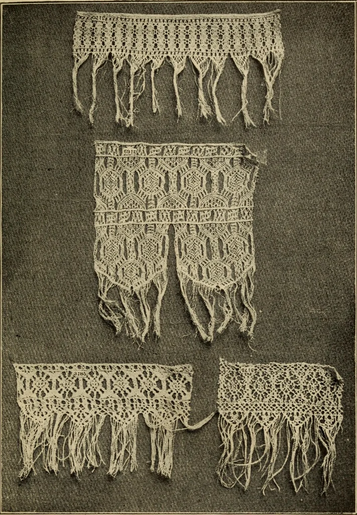 An illustration from Home crafts of today and yesterday, 1917, leaf 96