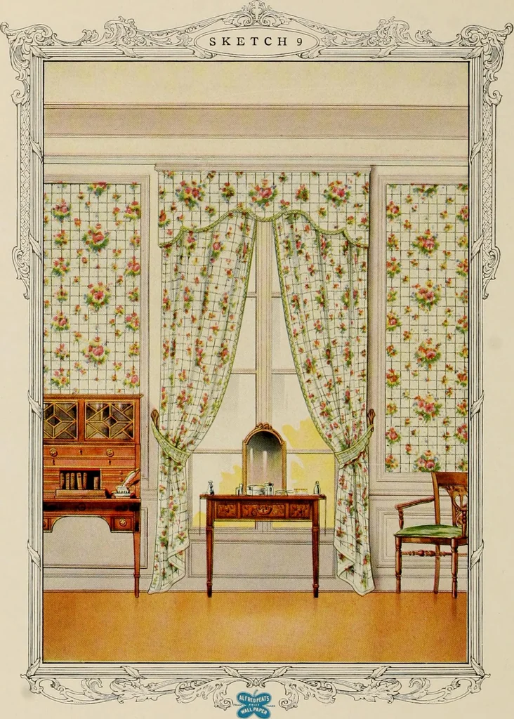 An illustration from Home decoration, 1917 / Alfred Peats Co., 1917, leaf 11