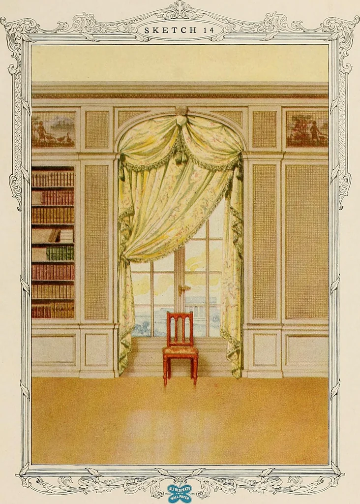 An illustration from Home decoration, 1917 / Alfred Peats Co., 1917, leaf 16