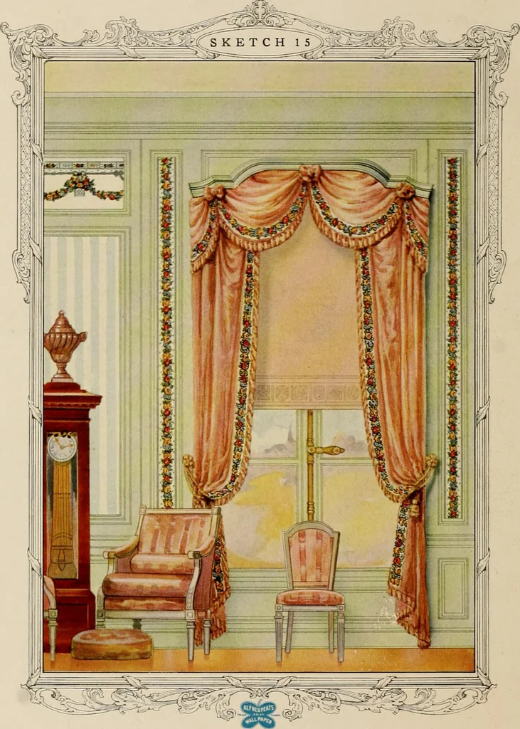 An illustration from Home decoration, 1917 / Alfred Peats Co., 1917, leaf 17