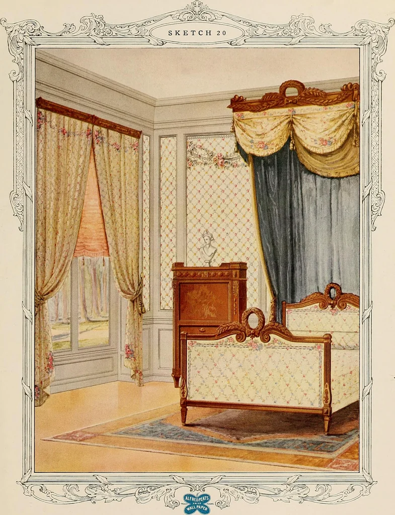 An illustration from Home decoration, 1917 / Alfred Peats Co., 1917, leaf 22