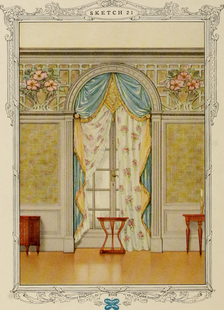 An illustration from Home decoration, 1917 / Alfred Peats Co., 1917, leaf 23