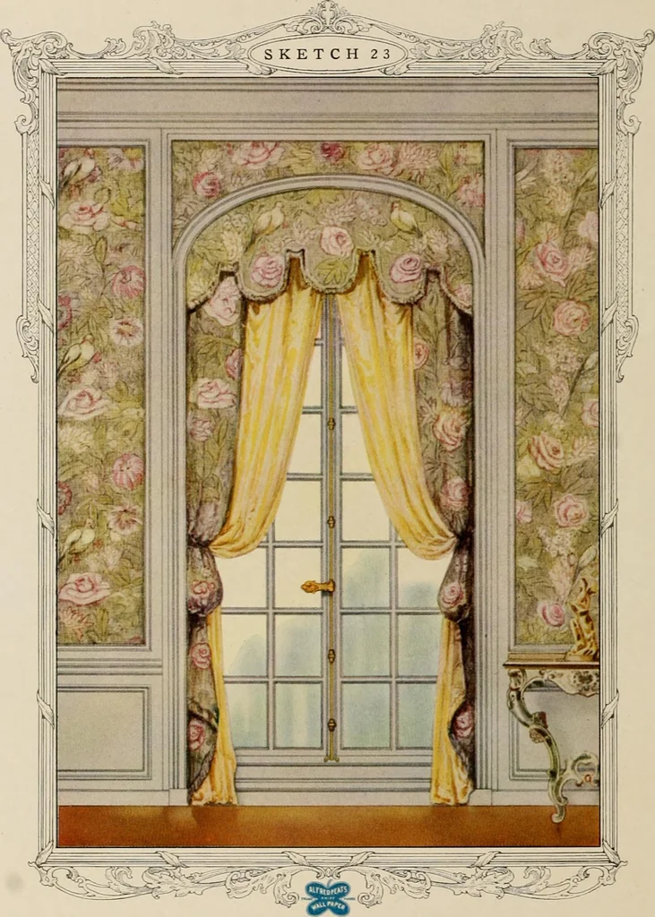 An illustration from Home decoration, 1917 / Alfred Peats Co., 1917, leaf 25