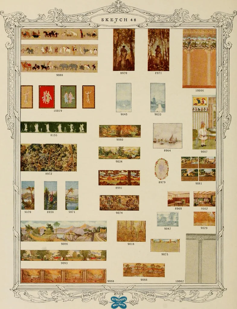 An illustration from Home decoration, 1917 / Alfred Peats Co., 1917, leaf 31