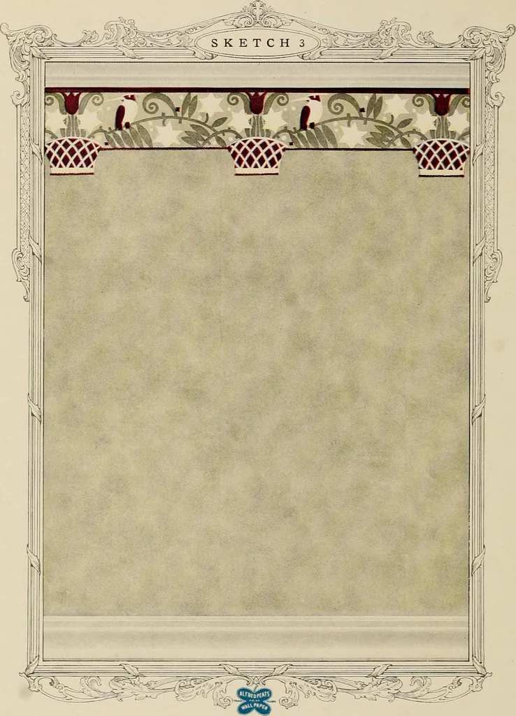 An illustration from Home decoration, 1917 / Alfred Peats Co., 1917, leaf 5