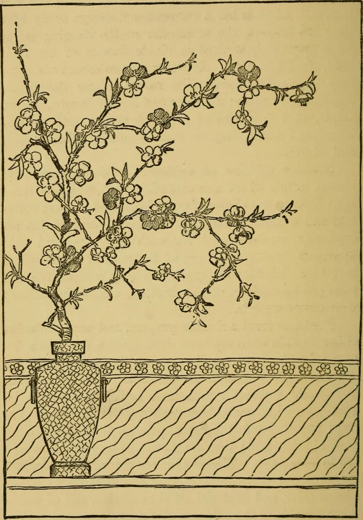 An illustration from Home decoration: art needle-work and embroidery; painting on silk, satin, and velvet; panel-painting; and wood-carving, 1881, leaf 51