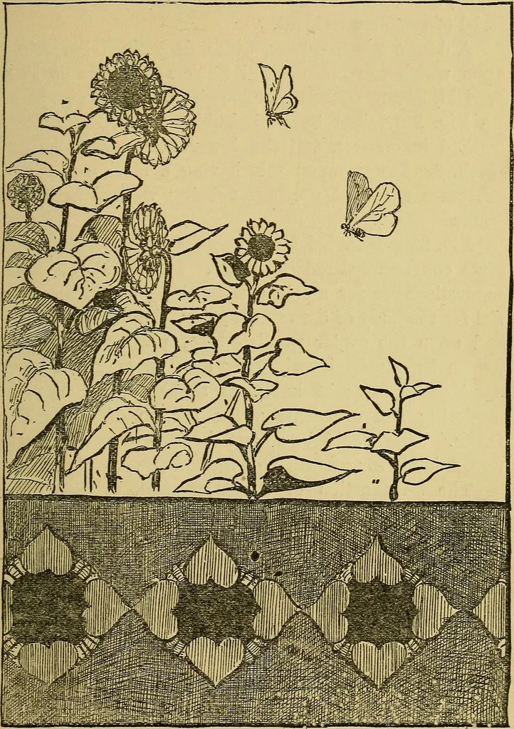 An illustration from Home decoration: art needle-work and embroidery; painting on silk, satin, and velvet; panel-painting; and wood-carving, 1881, leaf 56