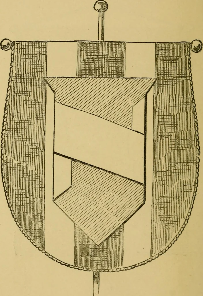 An illustration from Home decoration: art needle-work and embroidery; painting on silk, satin, and velvet; panel-painting; and wood-carving, 1881, leaf 87