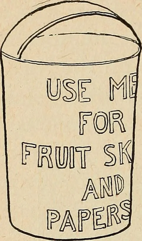 An illustration from The home and the family; an elementary textbook of home making, 1917, leaf 109