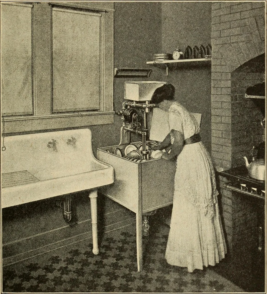 An illustration from The home and the family; an elementary textbook of home making, 1917, leaf 118