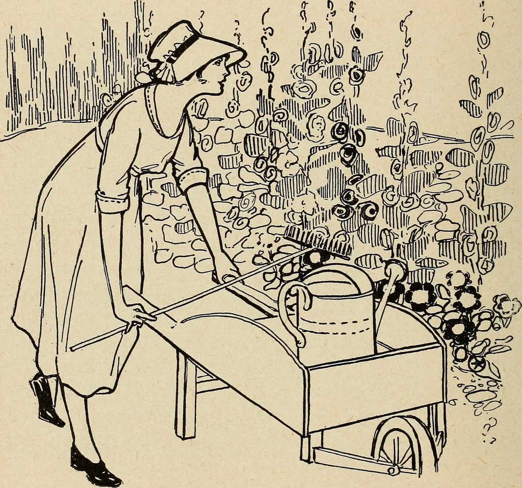 An illustration from The home and the family; an elementary textbook of home making, 1917, leaf 249