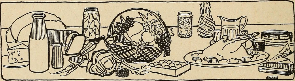 An illustration from The home and the family; an elementary textbook of home making, 1917, leaf 259
