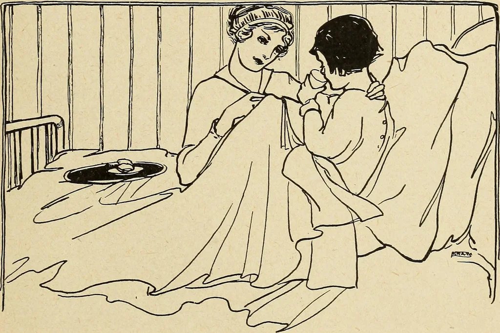 An illustration from The home and the family; an elementary textbook of home making, 1917, leaf 266