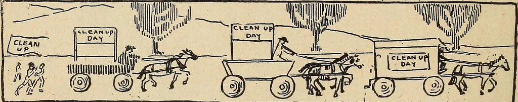 An illustration from The home and the family; an elementary textbook of home making, 1917, leaf 271