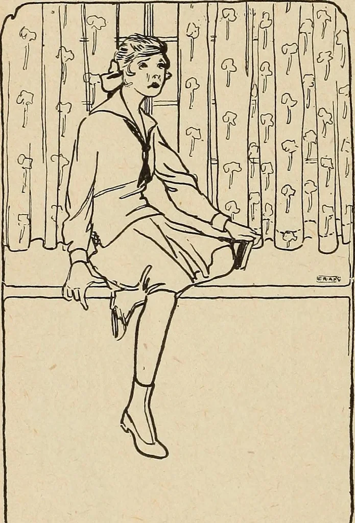 An illustration from The home and the family; an elementary textbook of home making, 1917, leaf 273