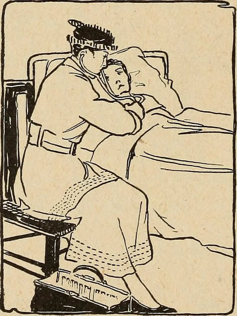 An illustration from The home and the family; an elementary textbook of home making, 1917, leaf 289