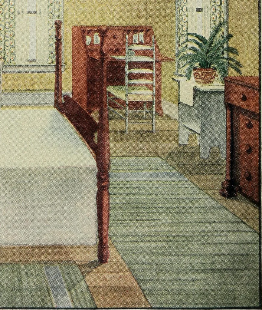 An illustration from The home and the family; an elementary textbook of home making, 1917, leaf 53
