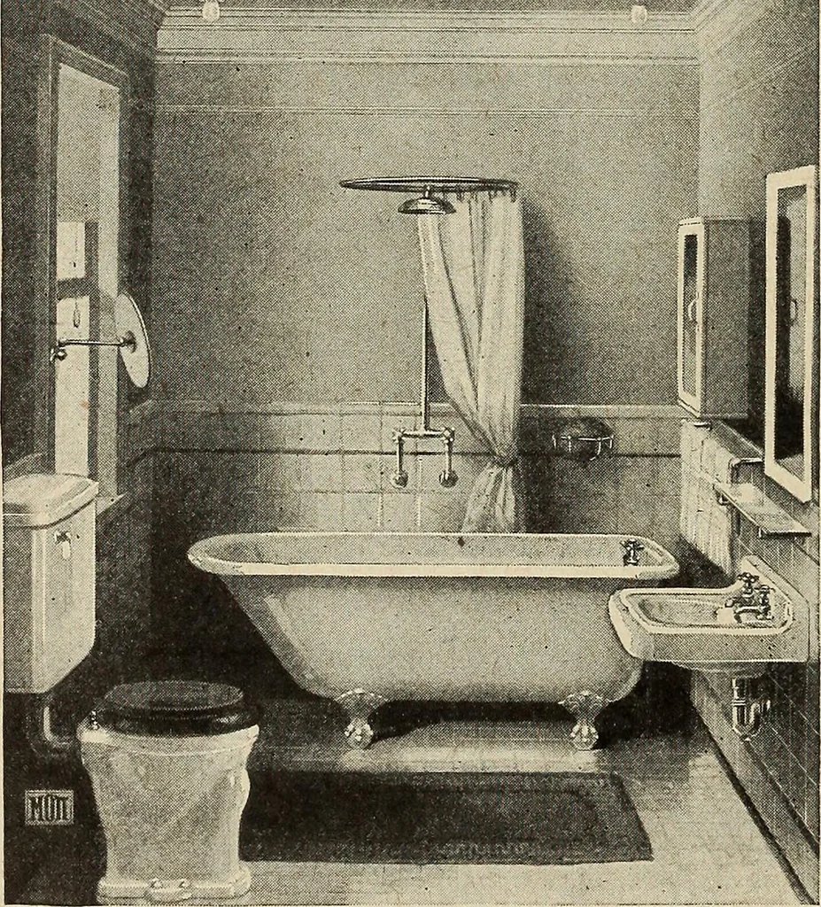 An illustration from The home and the family; an elementary textbook of home making, 1917, leaf 55