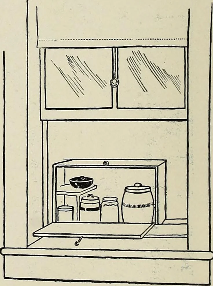 An illustration from The home and the family; an elementary textbook of home making, 1917, leaf 91