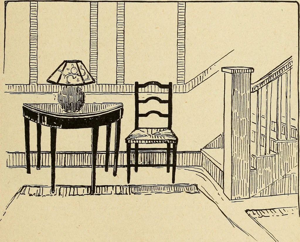 An illustration from The home and the family; an elementary textbook of home making, 1917, leaf 94