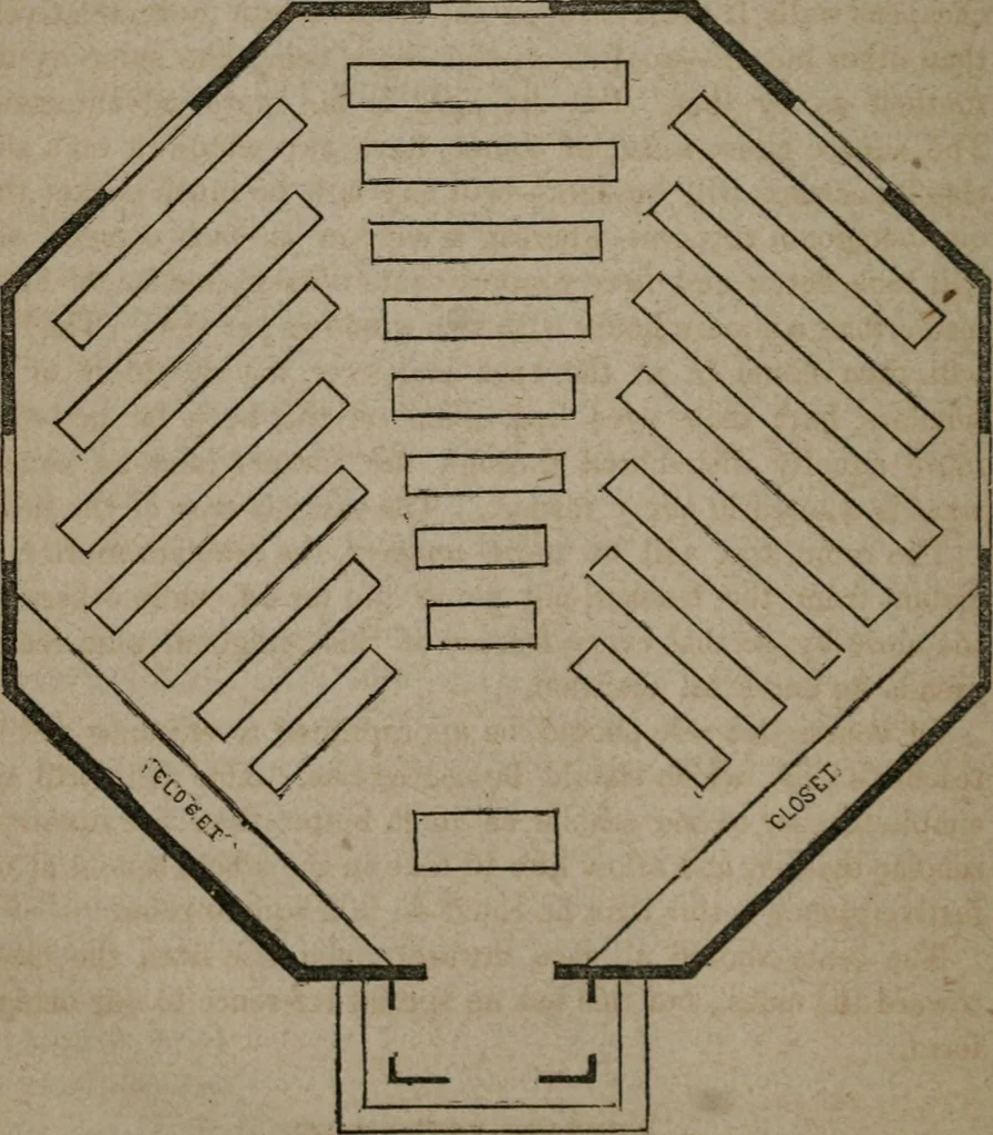 An illustration from A home for all; or, The gravel wall and octagon mode of building .., 1854, leaf 159