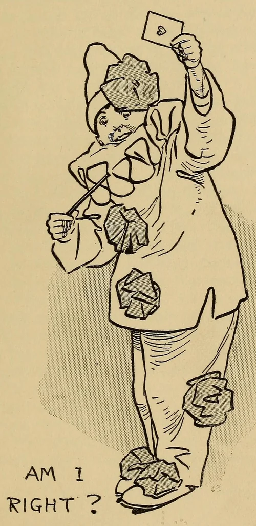 An illustration from Home fun, 1910, leaf 11