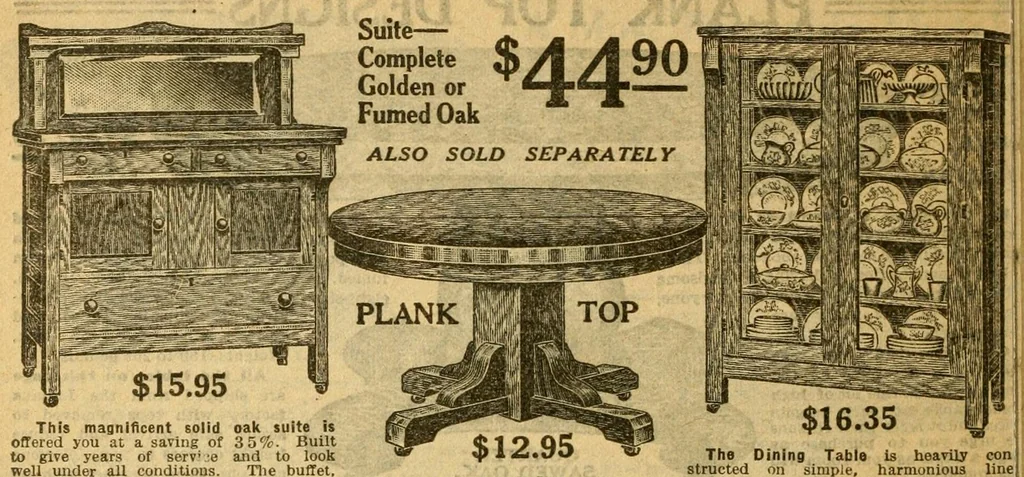 An illustration from Home furnishing bargains., 1918, leaf 44