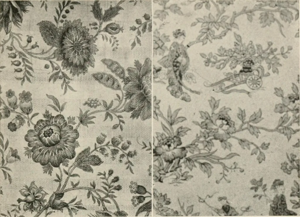 An illustration from Home furnishing; facts and figures about furniture, carpets and rugs, lamps and lighting fixtures, wall papers, window shades and draperies, tapestries, etc., 1913, leaf 226