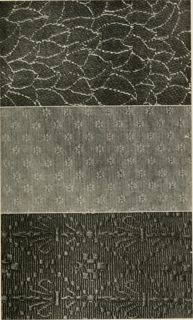 An illustration from Home furnishing; facts and figures about furniture, carpets and rugs, lamps and lighting fixtures, wall papers, window shades and draperies, tapestries, etc., 1913, leaf 230