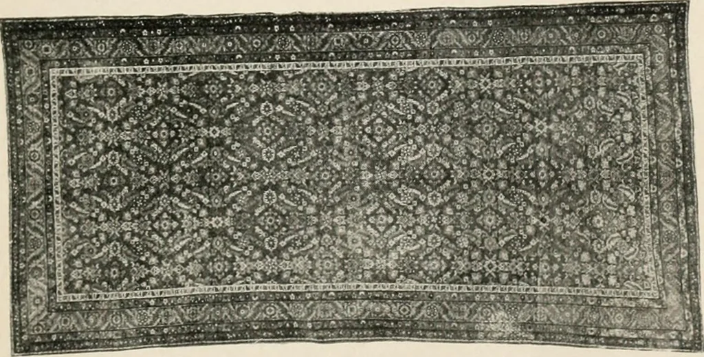An illustration from Home furnishing; facts and figures about furniture, carpets and rugs, lamps and lighting fixtures, wall papers, window shades and draperies, tapestries, etc., 1913, leaf 52