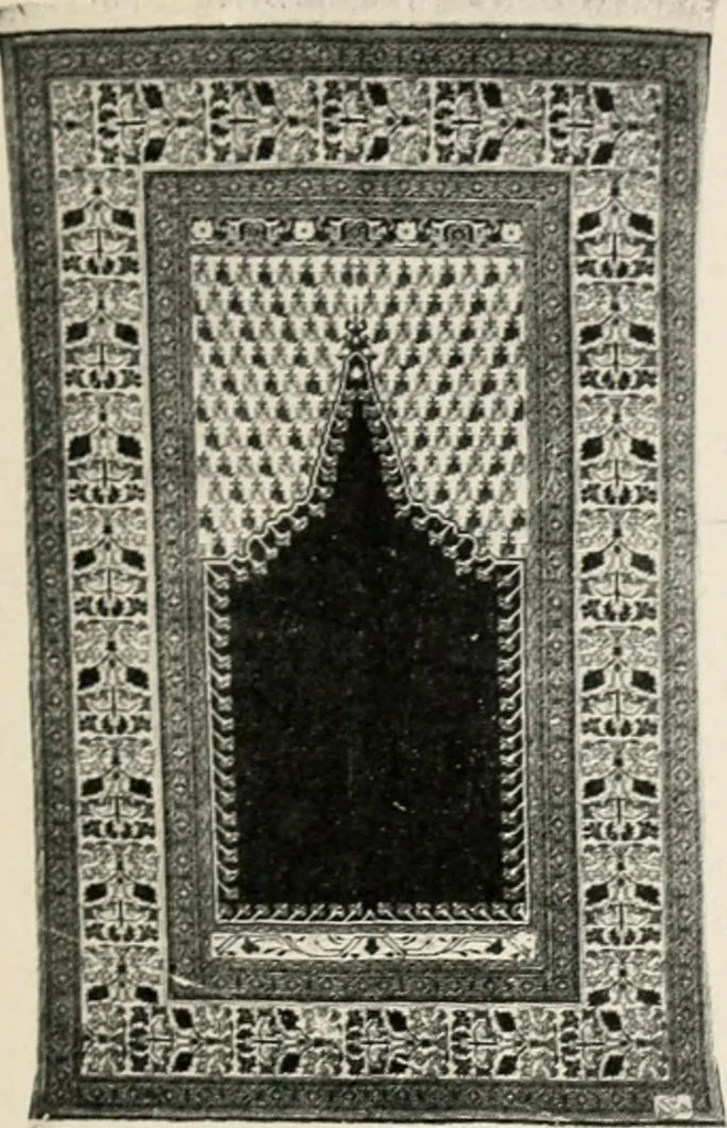 An illustration from Home furnishing; facts and figures about furniture, carpets and rugs, lamps and lighting fixtures, wall papers, window shades and draperies, tapestries, etc., 1913, leaf 58