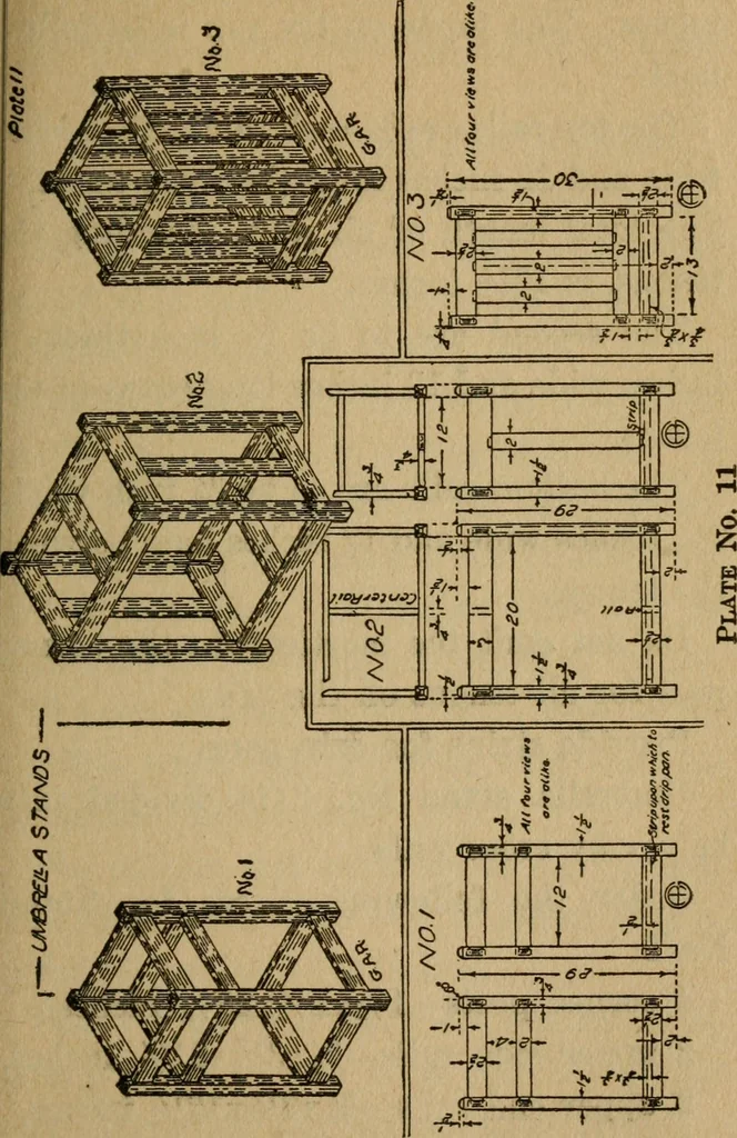 An illustration from Home furniture making, for amateur wood workers, manual training schools and students .., 1910, leaf 120