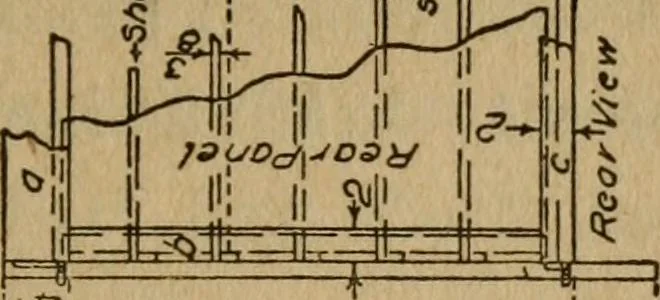 An illustration from Home furniture making, for amateur wood workers, manual training schools and students .., 1910, leaf 142