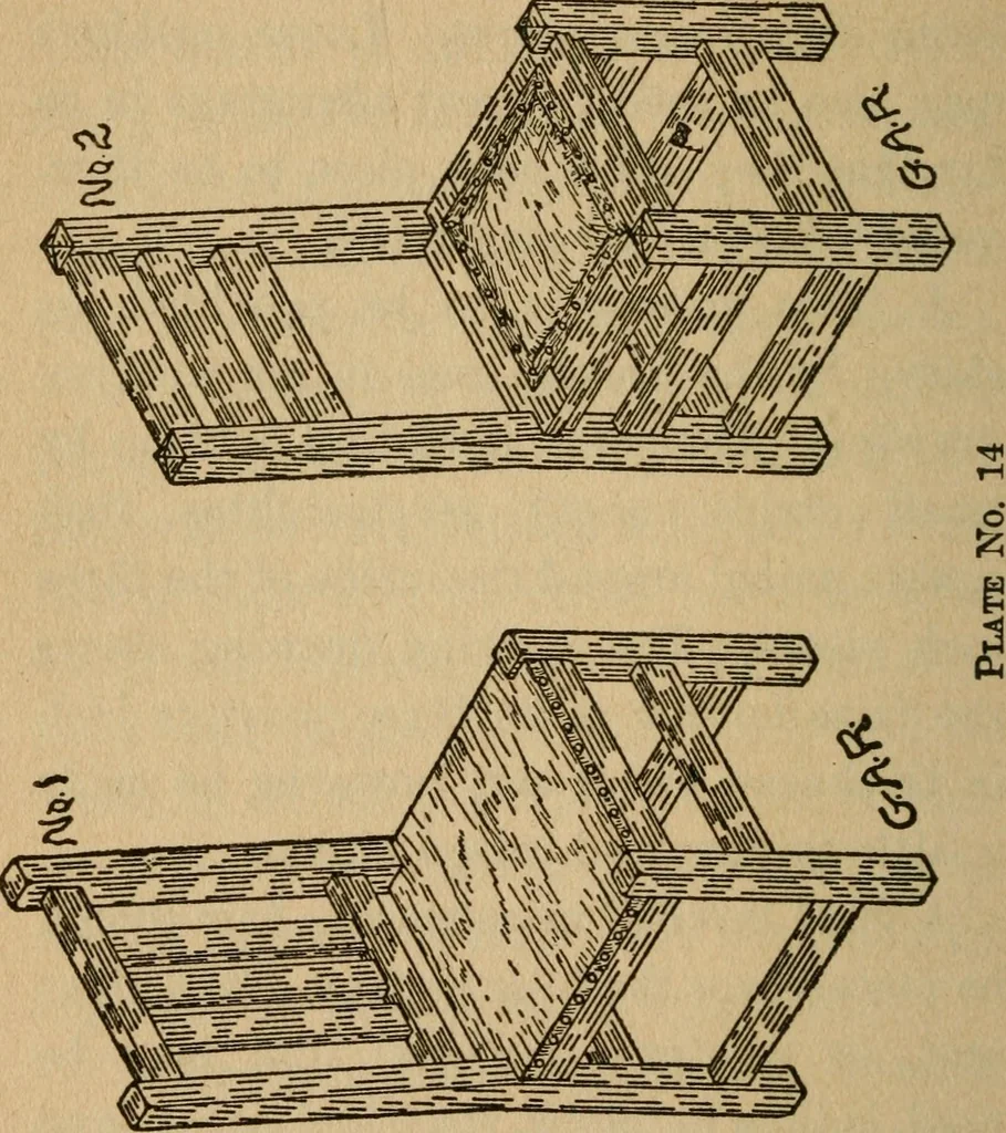 An illustration from Home furniture making, for amateur wood workers, manual training schools and students .., 1910, leaf 149