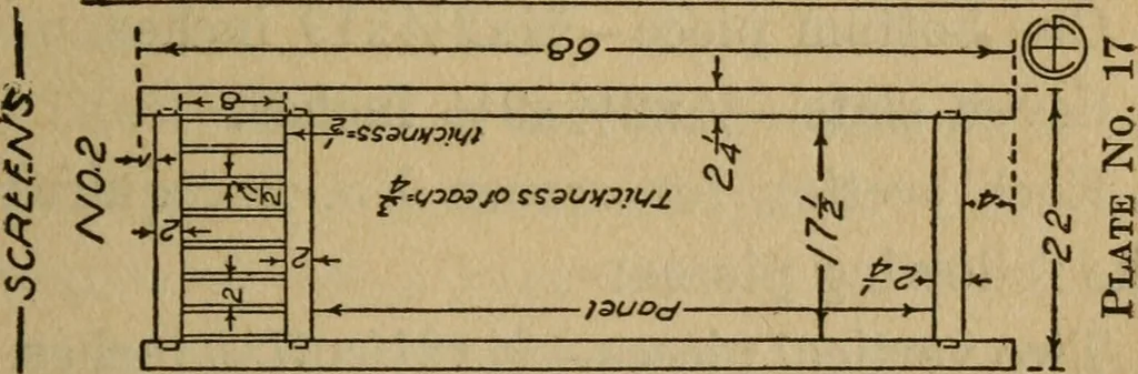 An illustration from Home furniture making, for amateur wood workers, manual training schools and students .., 1910, leaf 174