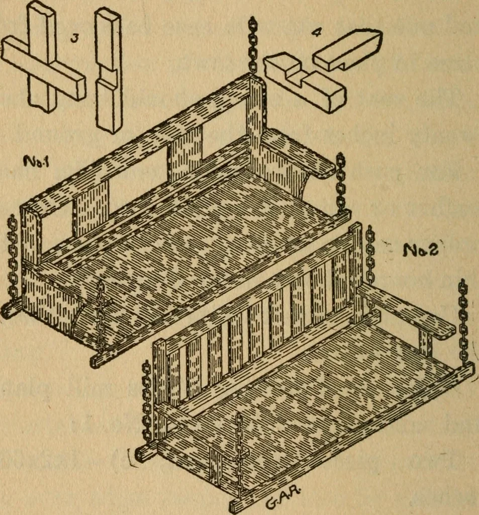 An illustration from Home furniture making, for amateur wood workers, manual training schools and students .., 1910, leaf 179
