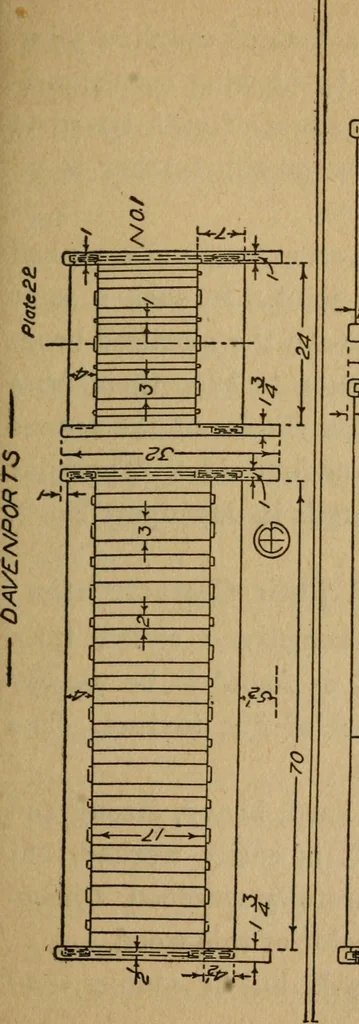 An illustration from Home furniture making, for amateur wood workers, manual training schools and students .., 1910, leaf 214