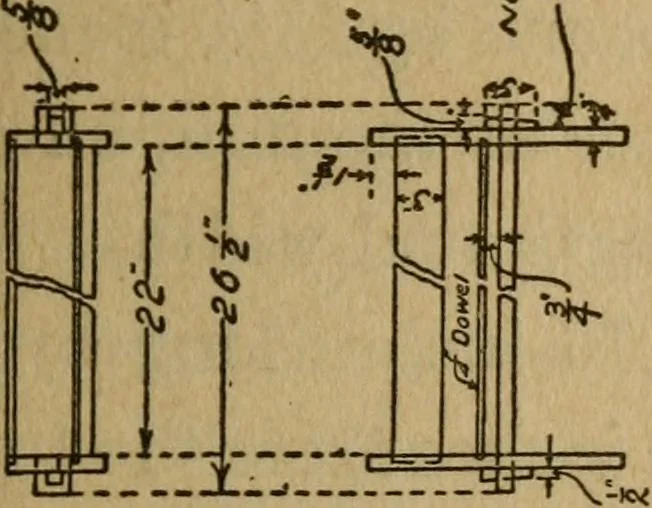 An illustration from Home furniture making, for amateur wood workers, manual training schools and students .., 1910, leaf 22