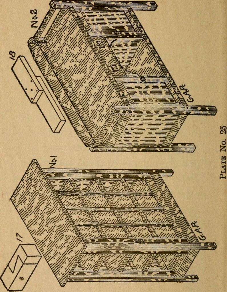 An illustration from Home furniture making, for amateur wood workers, manual training schools and students .., 1910, leaf 235