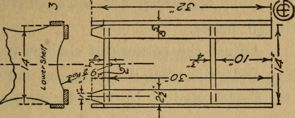An illustration from Home furniture making, for amateur wood workers, manual training schools and students .., 1910, leaf 70