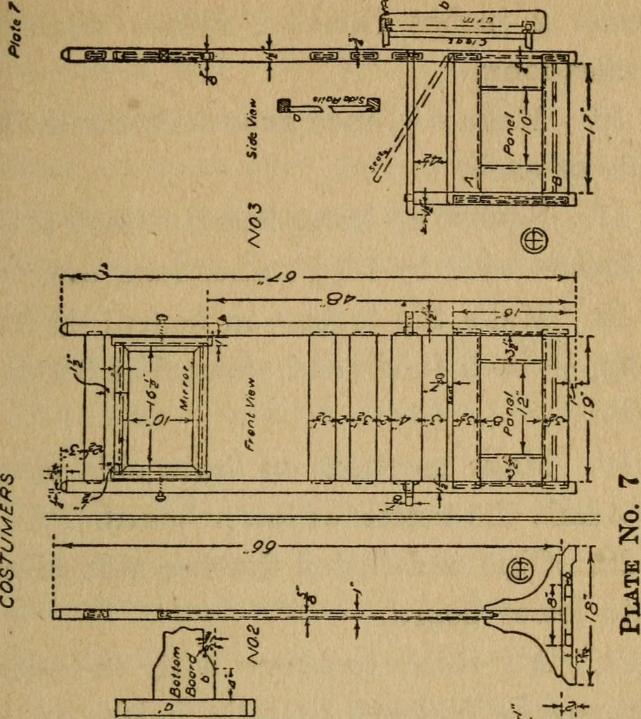An illustration from Home furniture making, for amateur wood workers, manual training schools and students .., 1910, leaf 80