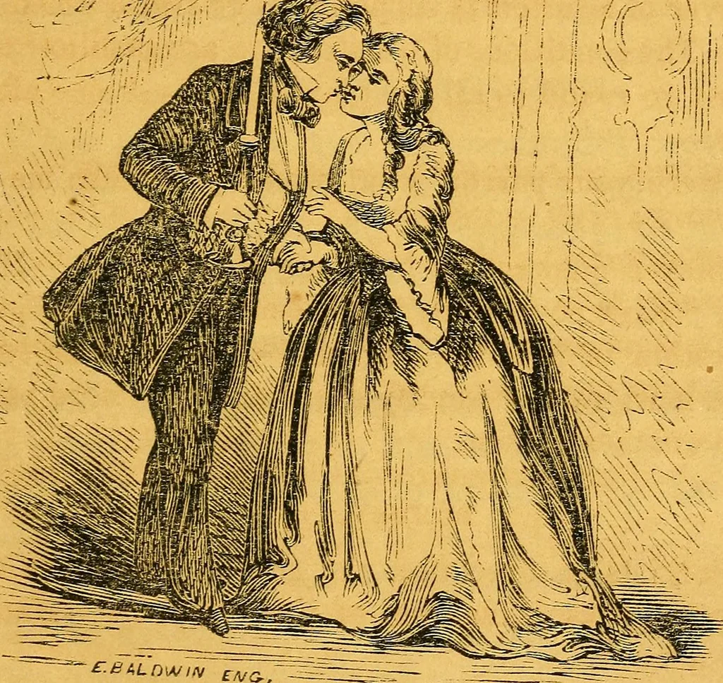 An illustration from Home games for the people: a collection of family amusements for the fireside, parlour, or pic-nic parties. For the use of the old and young, 1855, leaf 152