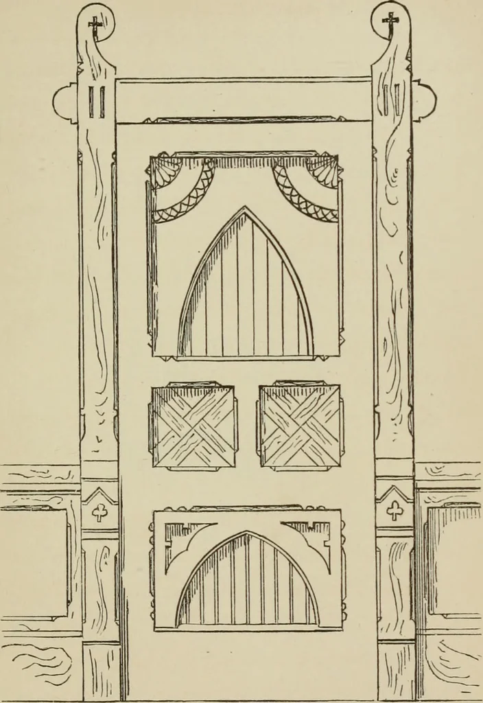 An illustration from Home interiors, 1878, leaf 158