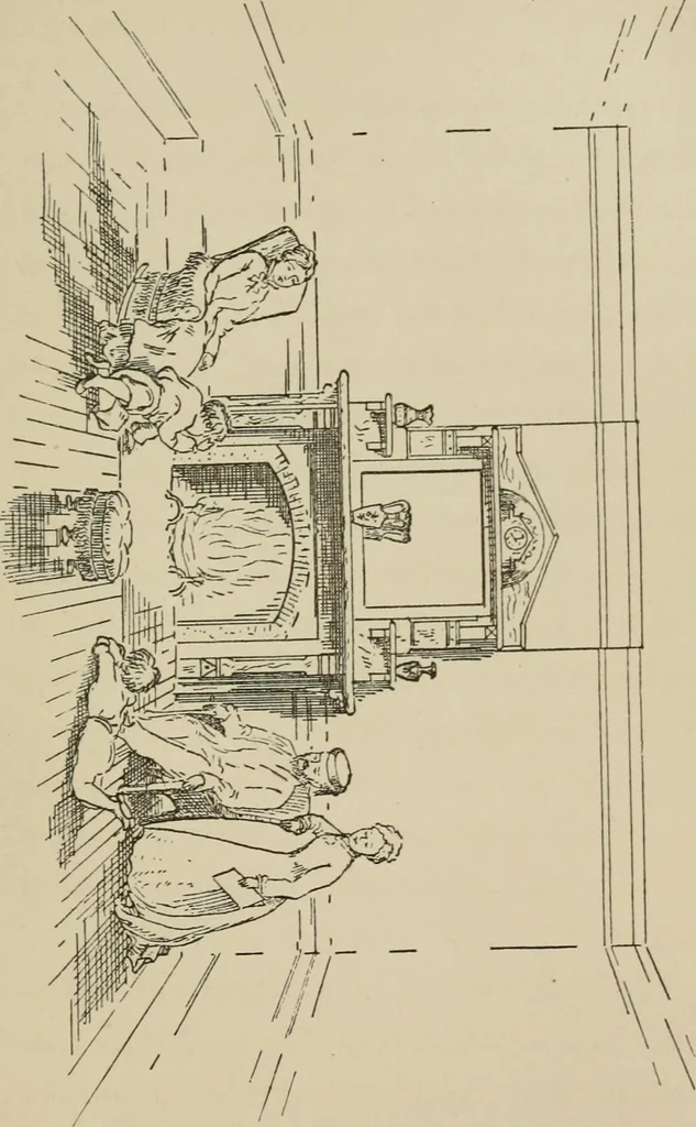 An illustration from Home interiors, 1878, leaf 196