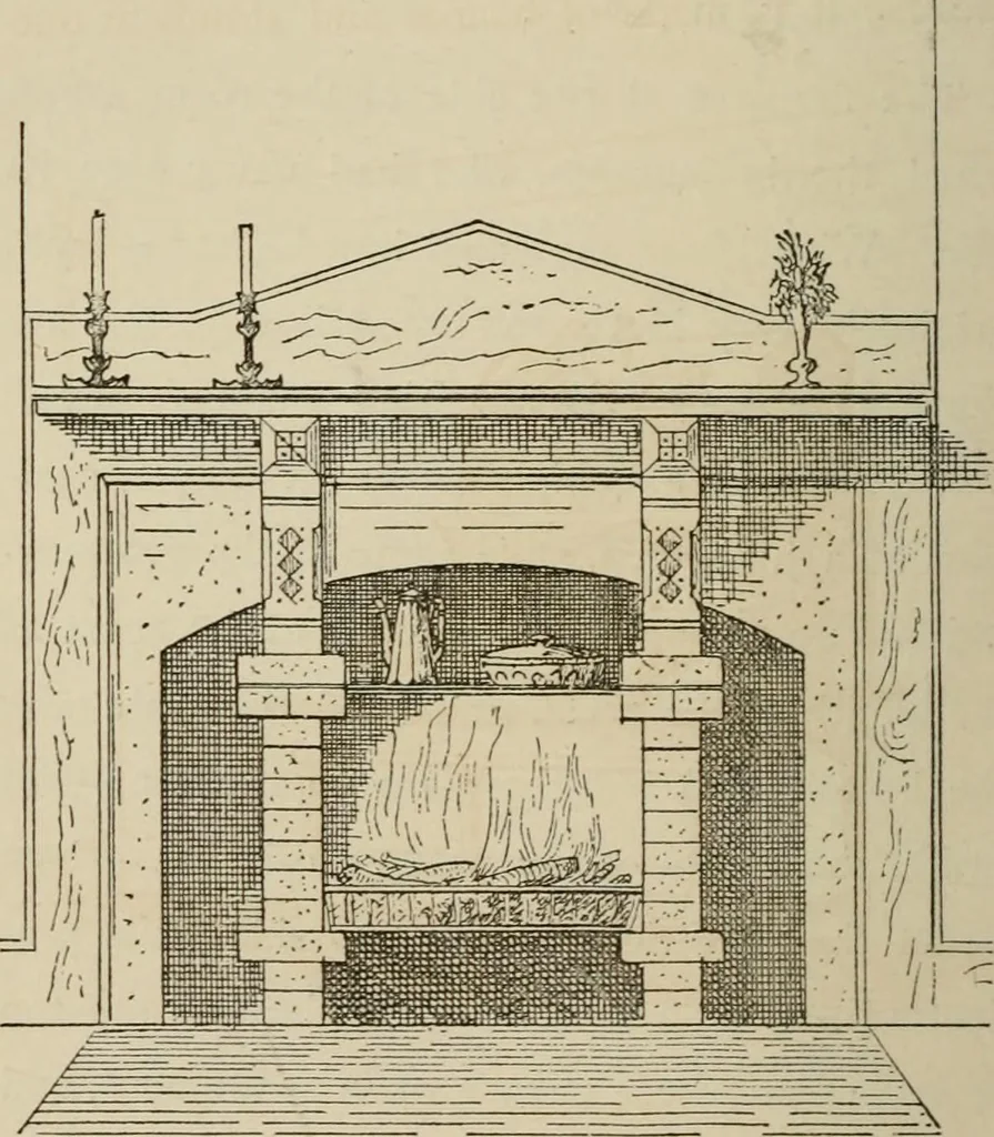 An illustration from Home interiors, 1878, leaf 231