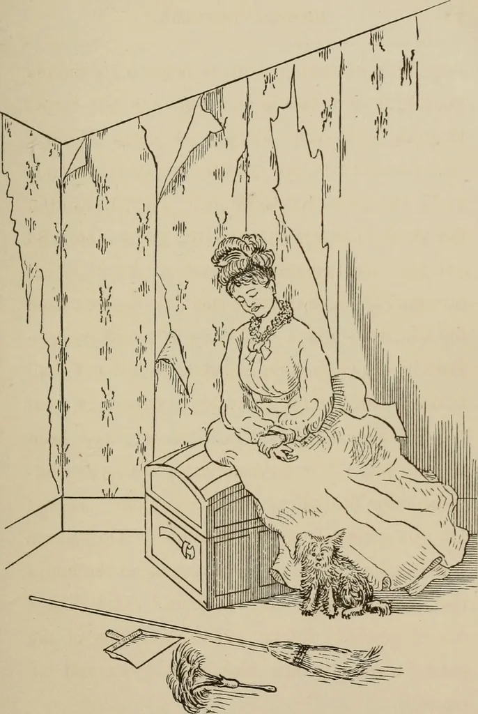 An illustration from Home interiors, 1878, leaf 28