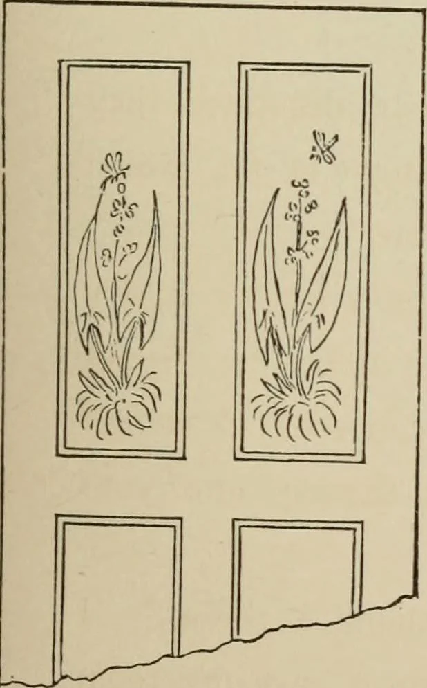 An illustration from Home interiors, 1878, leaf 74