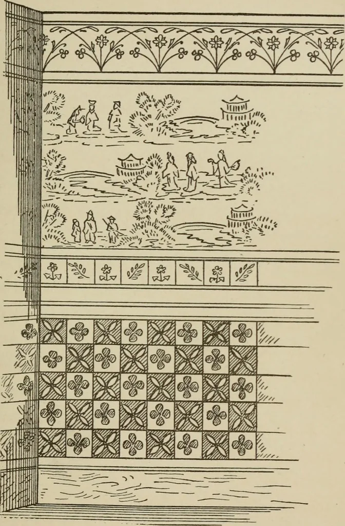 An illustration from Home interiors, 1878, leaf 98