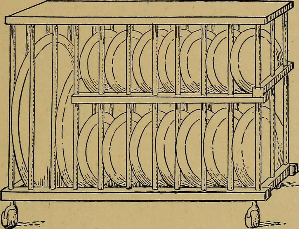 An illustration from Home labor saving devices, 1917, leaf 40